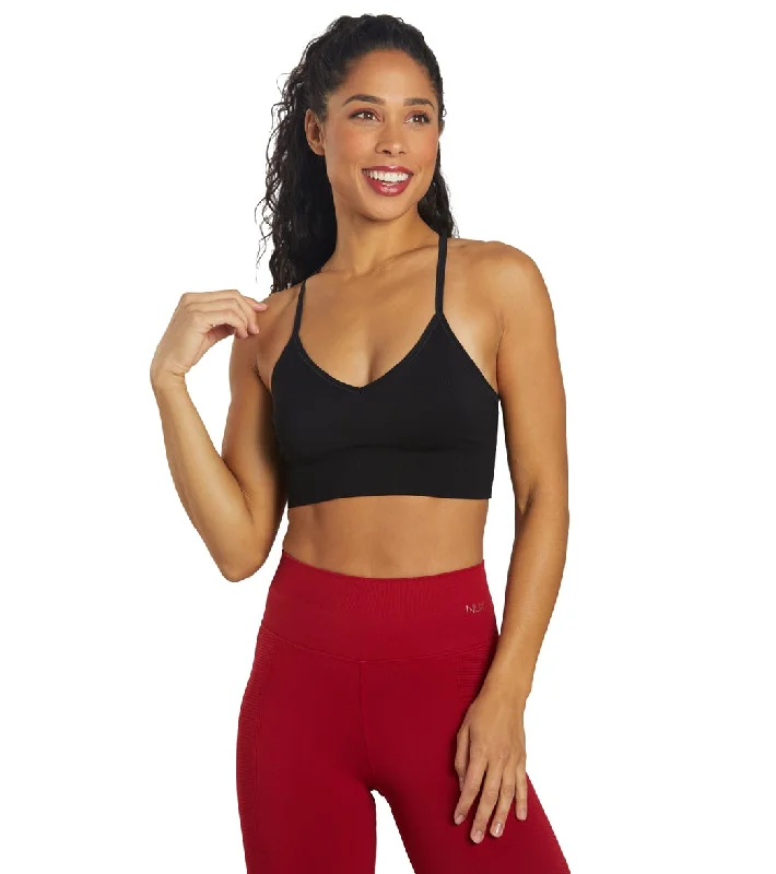 Women's Athletic Garments NUX One By One Sports Bra Black