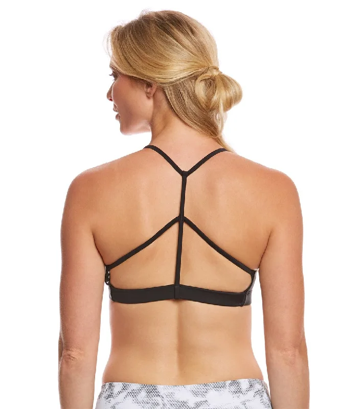 Women's Party Clothes Onzie Pyramid Yoga Sports Bra Black