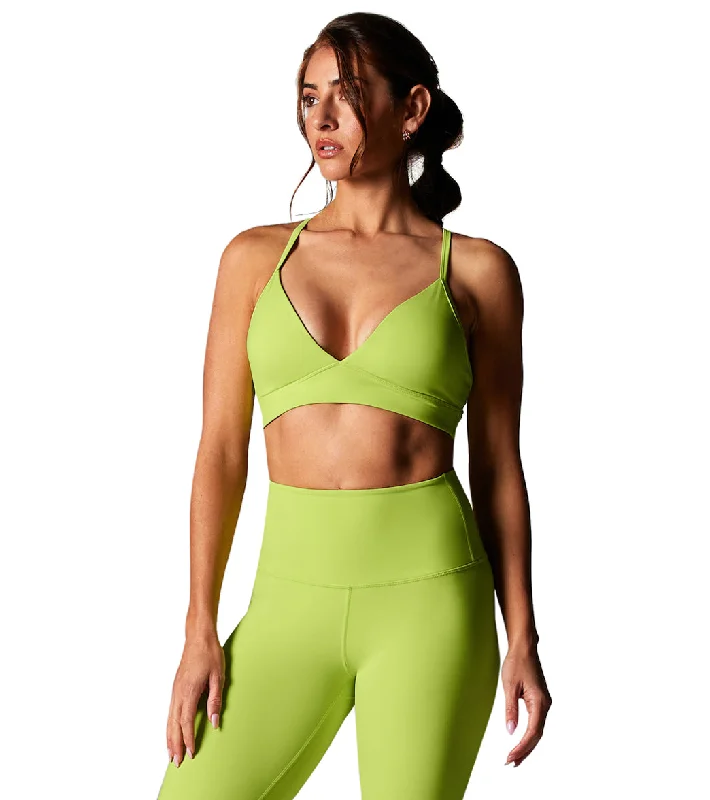 Women's Casual Wear Outfit Tavi Adjustable Studio Bra Lime