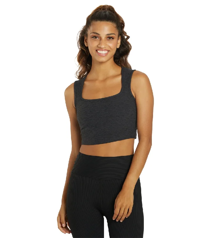 Affordable Women's Outfit Year of Ours Diana Bra Heather Black