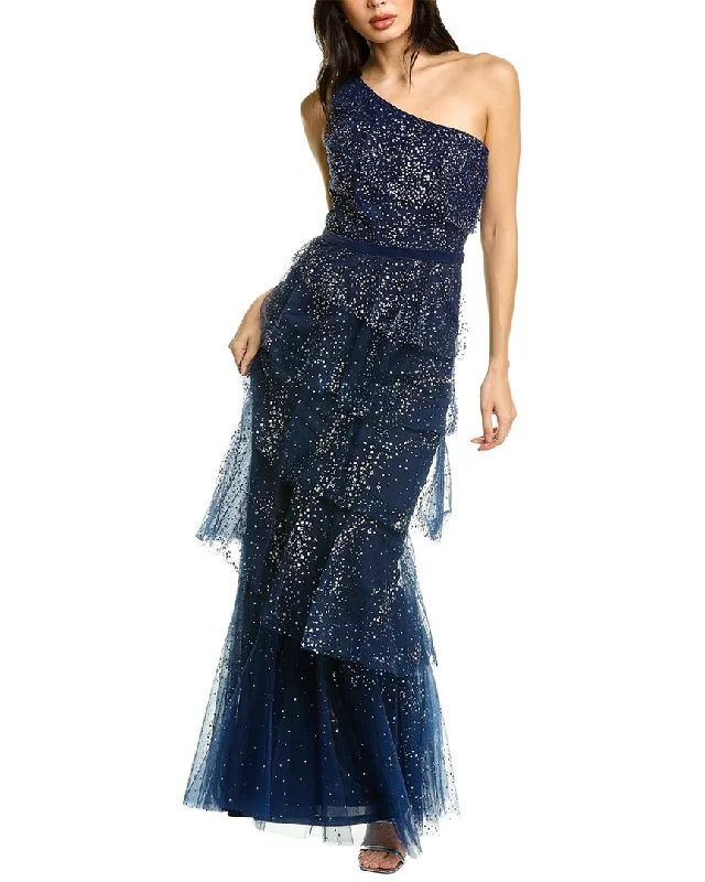 Timeless Women's Clothing Marchesa Notte Tiered Gown