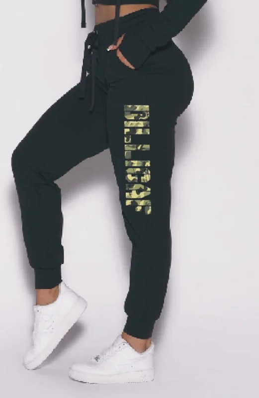 Women's Casual Clothing For Lounging Camo Joggers