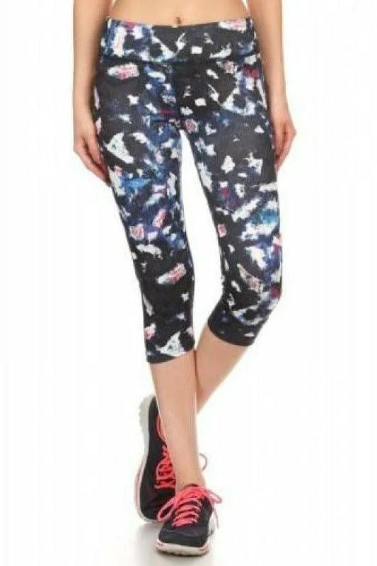 Vintage-Inspired Women's Clothes PaintSplash Yoga Pants