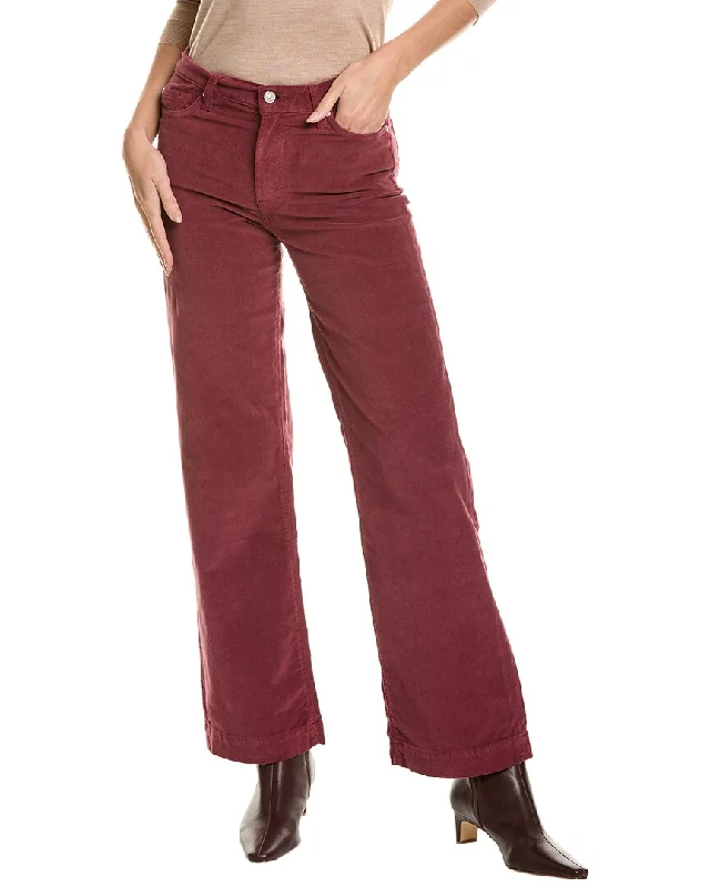 Women's Work Outfit 7 For All Mankind Alexa Oxblood Red Trouser Jean