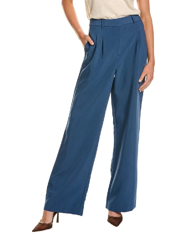 Women's Work Outfit For The Office Alexia Admor Elia Pleated Wide Leg Pant