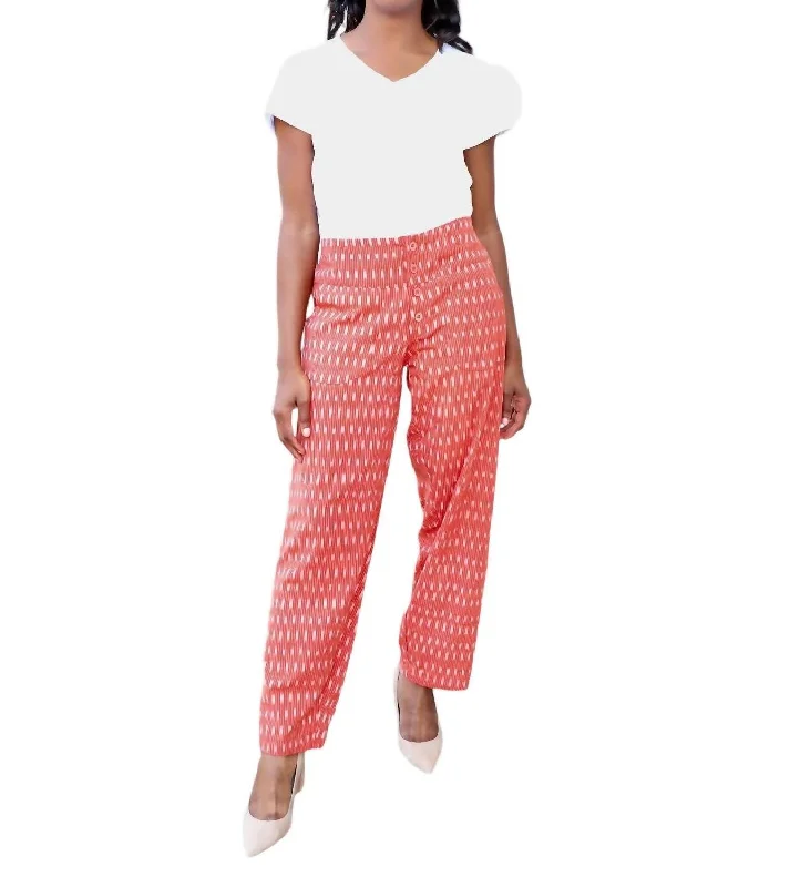 Women's High-Fashion Apparel Aurora Pants In Red