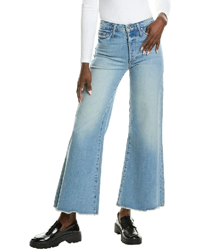 Women's Vacation Attire Black Orchid Jill Bad Decision High-Rise Wide Leg Jean