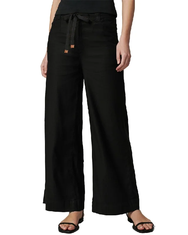 Comfortable Outfit For Women JOE'S Jeans The Addison Black Linen-Blend Pant