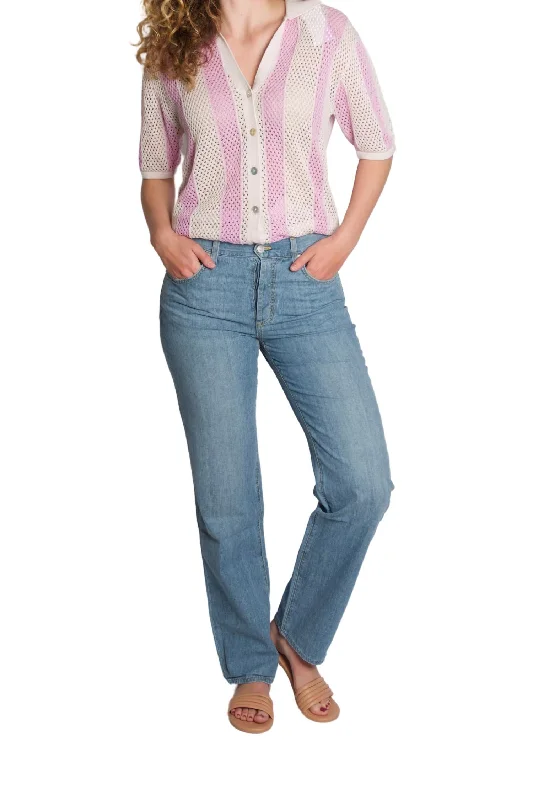 Women's Travel Apparel Mood Relaxed Jeans In Echo