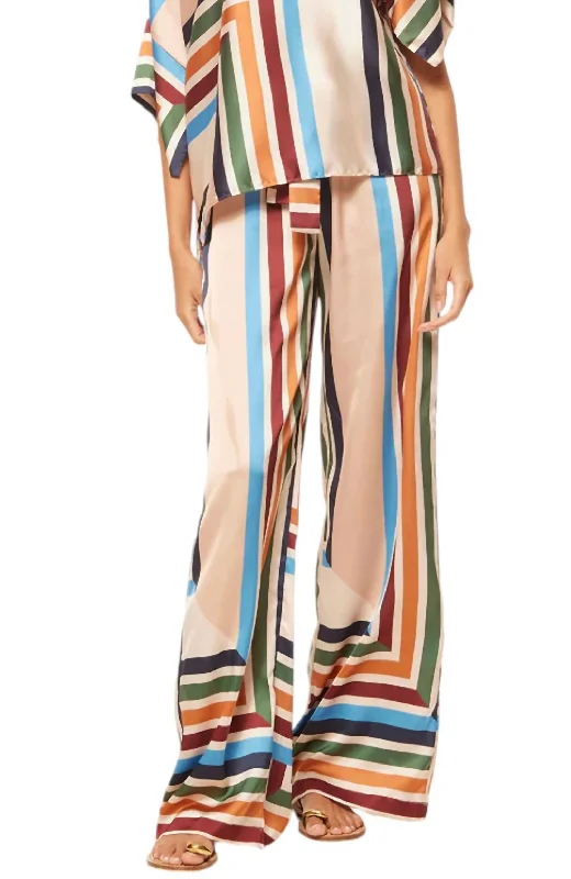 Formal Clothing For Women Reshma Pants In San Miguel Stripe