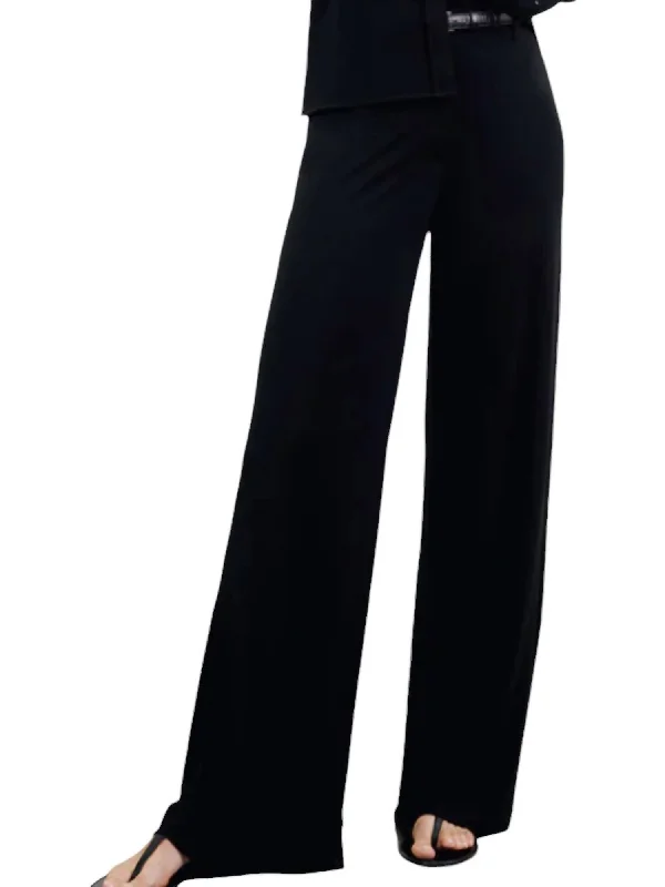 Women's Occasion Wear Apparel Women's Kiera Jersey Pants In Black