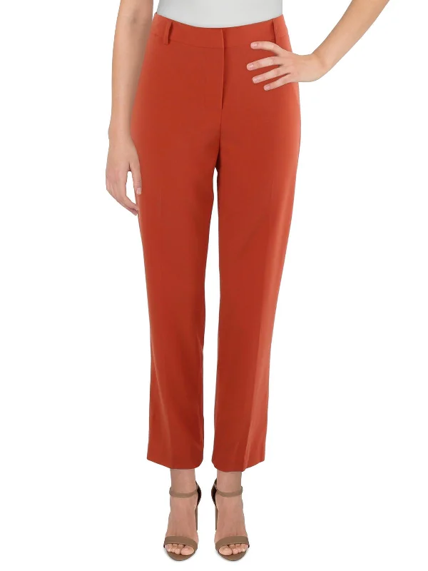 Women's Formal Apparel Womens Pocket Polyester Ankle Pants